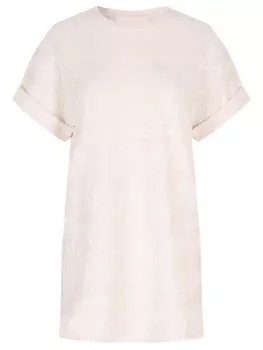 Футболка из хлопка и вискозы AND THE BRAND