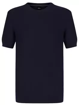 Футболка из лиоцелла и хлопка BOSS