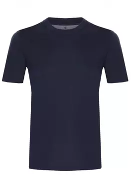 Футболка из шелка и хлопка