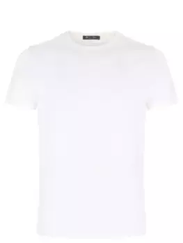 Футболка из шелка и хлопка