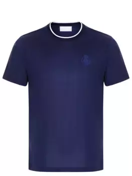 Футболка из шелка и хлопка