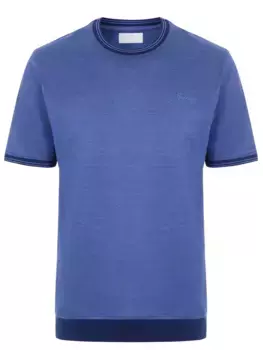 Футболка из шелка и хлопка