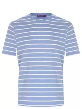 Футболка из шелка и хлопка