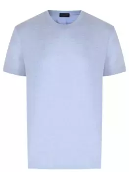 Футболка из шелка и хлопка