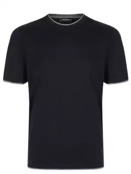 Футболка из шелка и хлопка