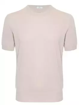 Футболка из шелка и хлопка