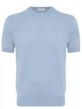 Футболка из шелка и хлопка