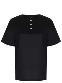 Футболка из шелка и хлопка