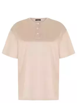 Футболка из шелка и хлопка