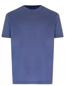 Футболка из шелка и хлопка