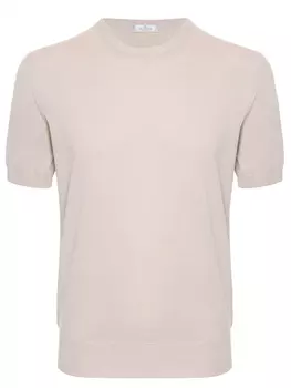 Футболка из шелка и хлопка PANICALE