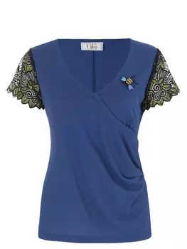 Футболка из вискозы GIORGIO GRATI