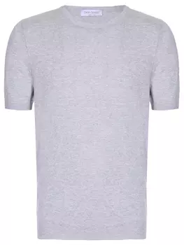 Футболка изо льна и хлопка