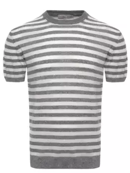 Футболка изо льна и хлопка