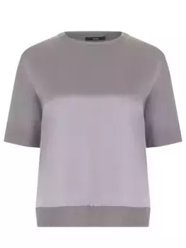 Футболка комбинированная