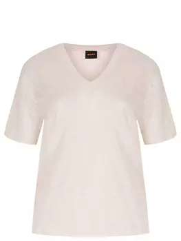 Футболка льняная BOSS