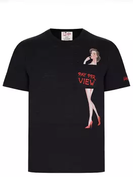 Футболка льняная MC2 SAINT BARTH