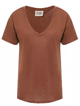 Футболка льняная MC2 SAINT BARTH