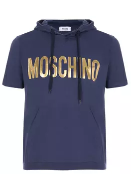 Футболка с капюшоном MOSCHINO