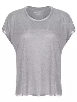 Футболка с отделкой