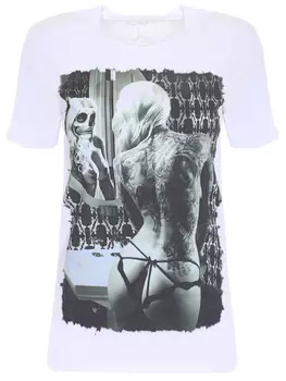 Футболка с принтом