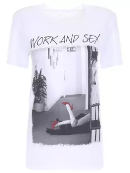 Футболка с принтом