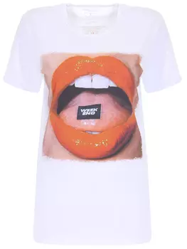 Футболка с принтом