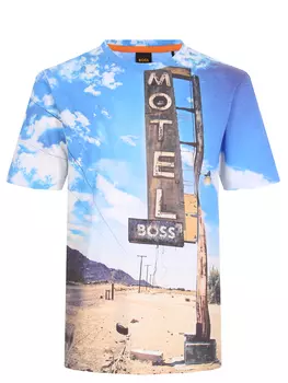 Футболка с принтом