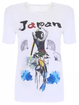 Футболка с принтом