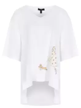 Футболка с принтом RE VERA