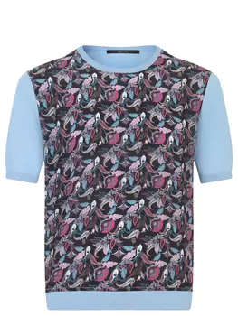 Футболка с принтом BML