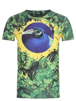 Футболка с принтом DIRK BIKKEMBERGS