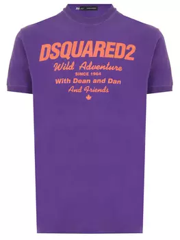Футболка с принтом DSQUARED2