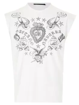 Футболка с принтом GAETANO NAVARRA