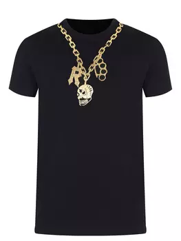 Футболка с принтом JOHN RICHMOND