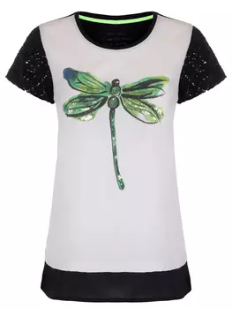 Футболка с принтом LAUREL