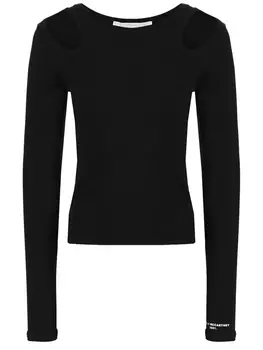 Футболка с вырезами