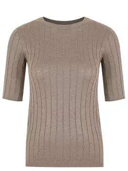 Футболка шелковая BRUNELLO CUCINELLI