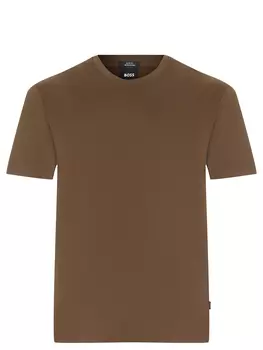 Футболка Slim Fit хлопковая BOSS