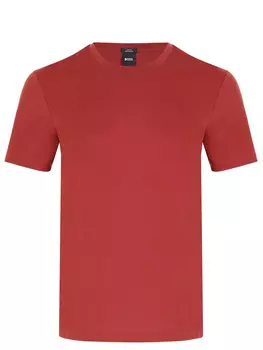 Футболка Slim Fit хлопковая BOSS
