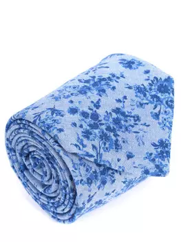 Галстук хлопковый с принтом CANALI