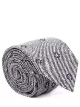 Галстук из шерсти и шелка