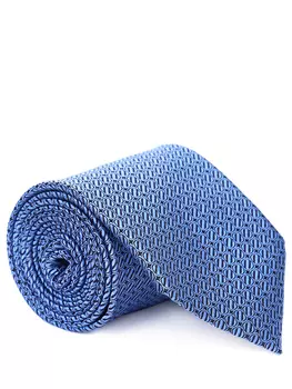 Галстук шелковый с принтом