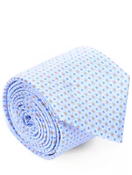 Галстук шелковый с принтом