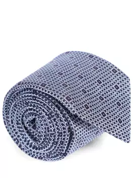 Галстук шелковый с принтом