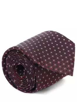 Галстук шелковый с принтом