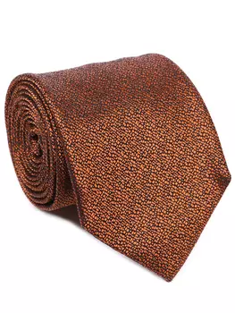 Галстук шелковый с принтом