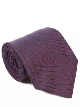 Галстук шелковый с принтом