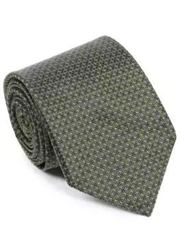 Галстук шелковый с принтом