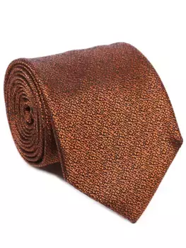 Галстук шелковый с принтом